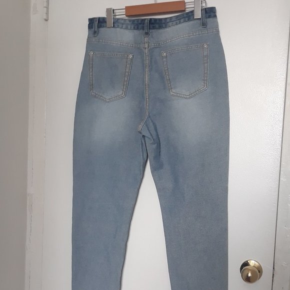 Nasty Gal "Two Sides to Every Story Mom Jeans" Sz. 8 NWT - Picture 4 of 14